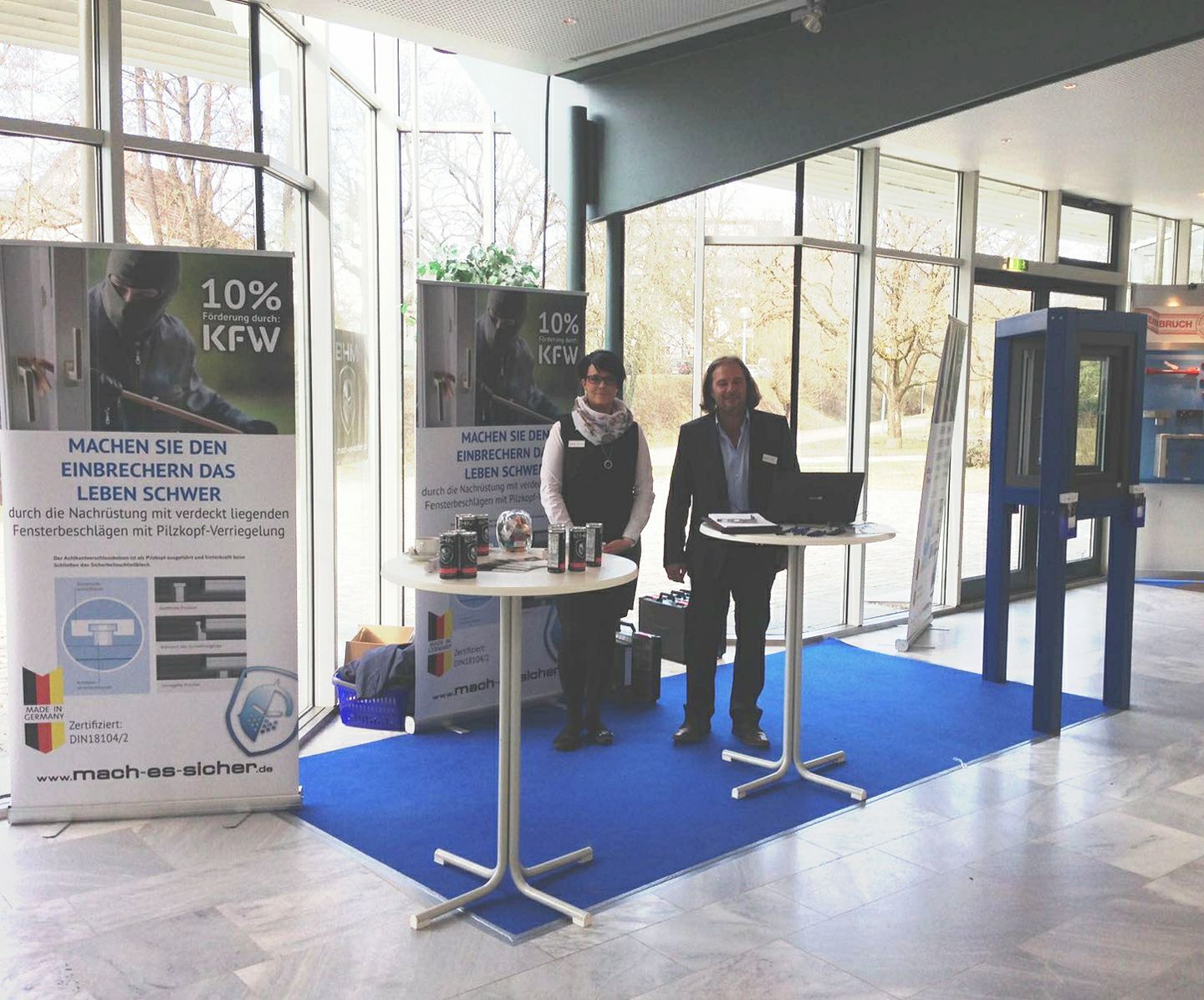 Unser Messestand in Sindelfingen