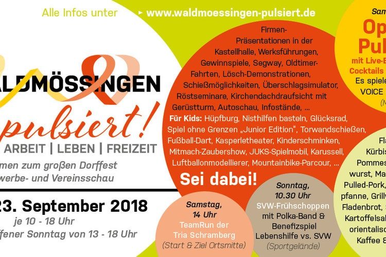 Besuchen Sie die Schreinerei Graf auf der Gewerbe.- und Vereinsschau in Waldmössingen
